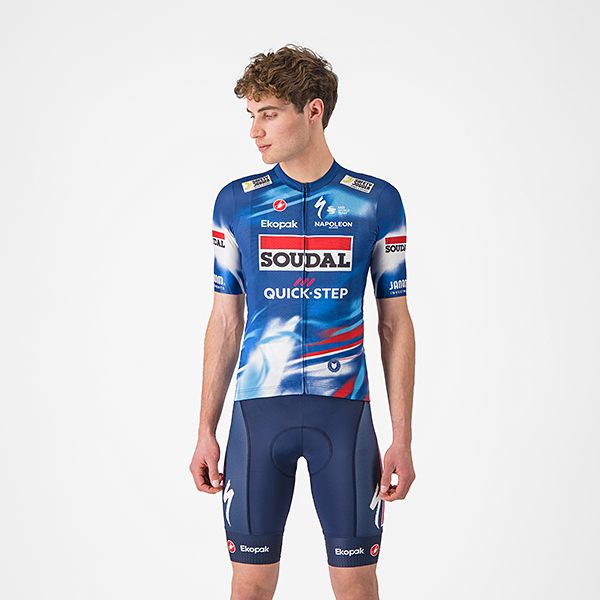Soudal Quick-Step 2025 レプリカビブショーツ